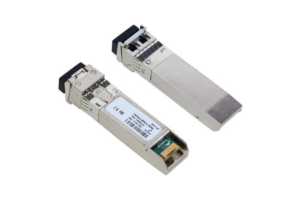 چین فرستنده گیرنده 10GBASE-ZR 1550nm 80km DDM SFP+ تامین کننده