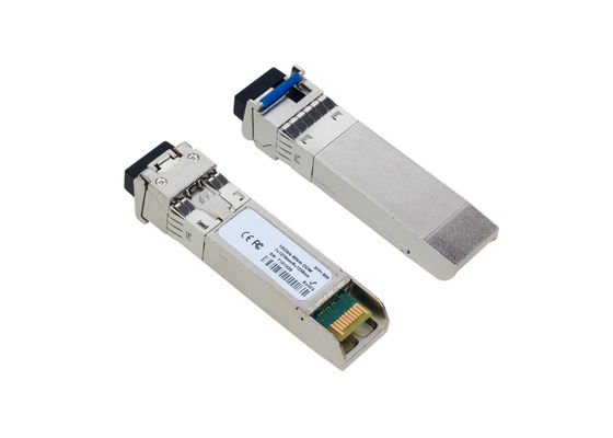 چین 10GB SFP + BIDI 1490/1550 80km DDM SFP + گیرنده با چند فروشنده MSA سازگار تامین کننده