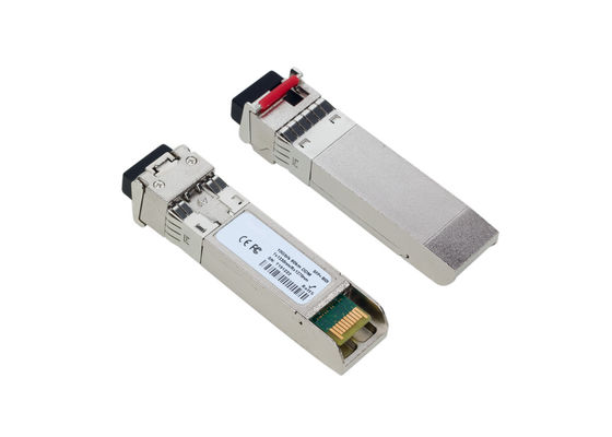 چین 10GB SFP + BIDI 1550/1490 80km DDM SFP + گیرنده با چند فروشنده MSA سازگار تامین کننده