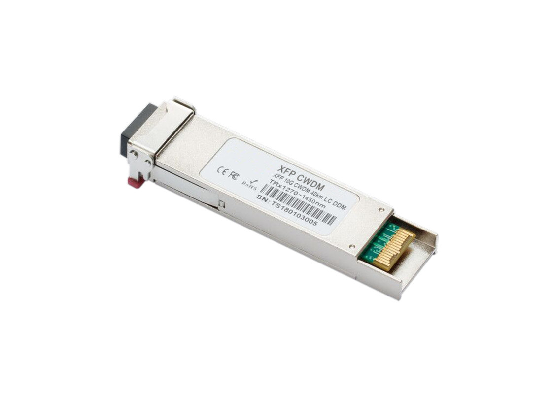 10G XFP CWDM 1270nm 10km DDM XFP Transceiver with Multi-Vendor MSA Compatible