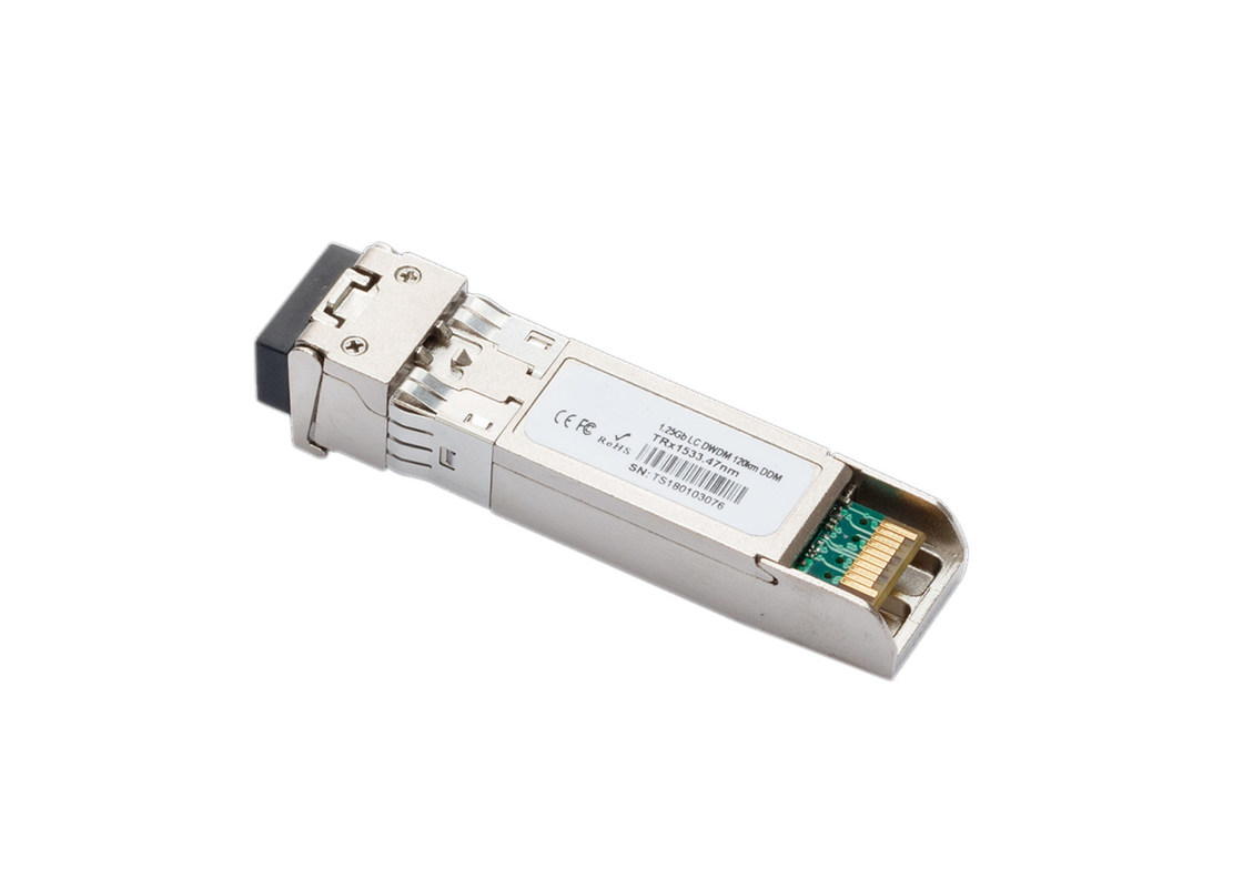 1.25G DWDM Transceiver  Single Mode CH17 120KM with Multi Vendor MSA Compatible